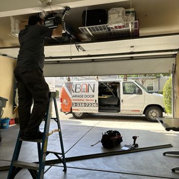 Urban Garage Door - Man in action!! - Garage Door Services Near Me - Irvine, California Urban Garage Door - Man in action!! - Garage Door Services Near Me - Irvine, California