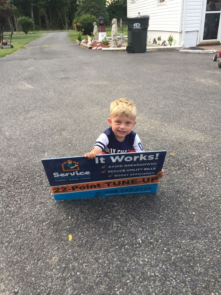 Slide of Service Professionals