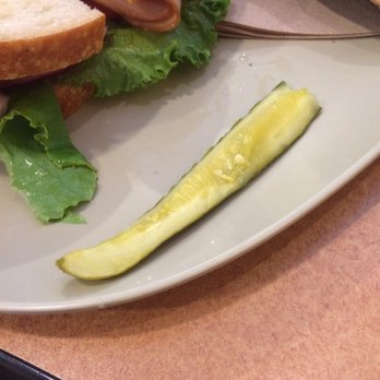 Panera Bread - Really, Panera Bread? THIS is a pickle you're proud to serve your guests? - Sandwiches Near Me - Bloomingdale, Illinois Panera Bread - Really, Panera Bread? THIS is a pickle you're proud to serve your guests? - Sandwiches Near Me - Bloomingdale, Illinois