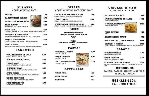 Menu photo 2 Grubeez Davenport, IA