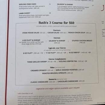 Ruth's Chris Steak House - $60 menu 8/2026 - Steakhouses Near Me - Anaheim, California Ruth's Chris Steak House - $60 menu 8/2026 - Steakhouses Near Me - Anaheim, California