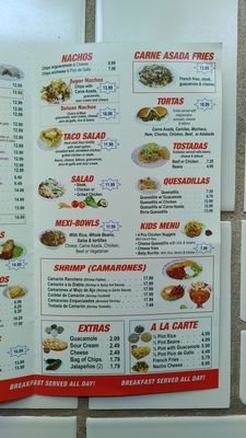 Menu photo 3 El Ranchero’s Rancho Cordova, CA
