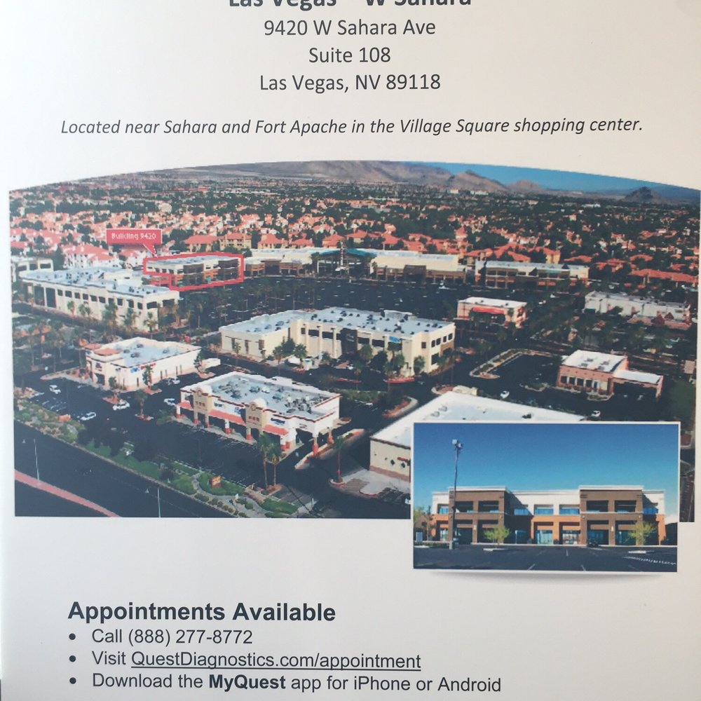 Quest Diagnostics - NOW OPEN! New location by Regal Movie Theater - Laboratory Testing Near Me - Las Vegas, Nevada Quest Diagnostics - NOW OPEN! New location by Regal Movie Theater - Laboratory Testing Near Me - Las Vegas, Nevada