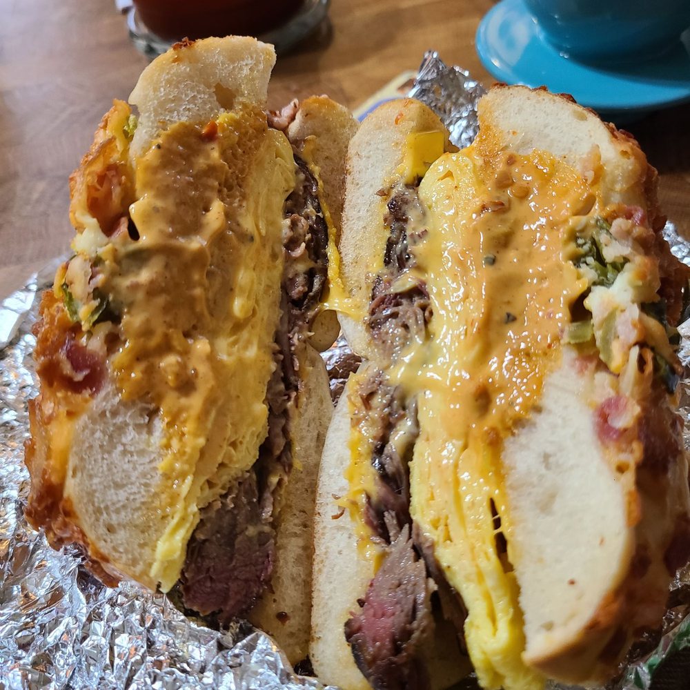 Manhattan Bagel - Smoky Brisket Sandwich from Manhattan Bagel - Bagels Near Me - Westfield, New Jersey