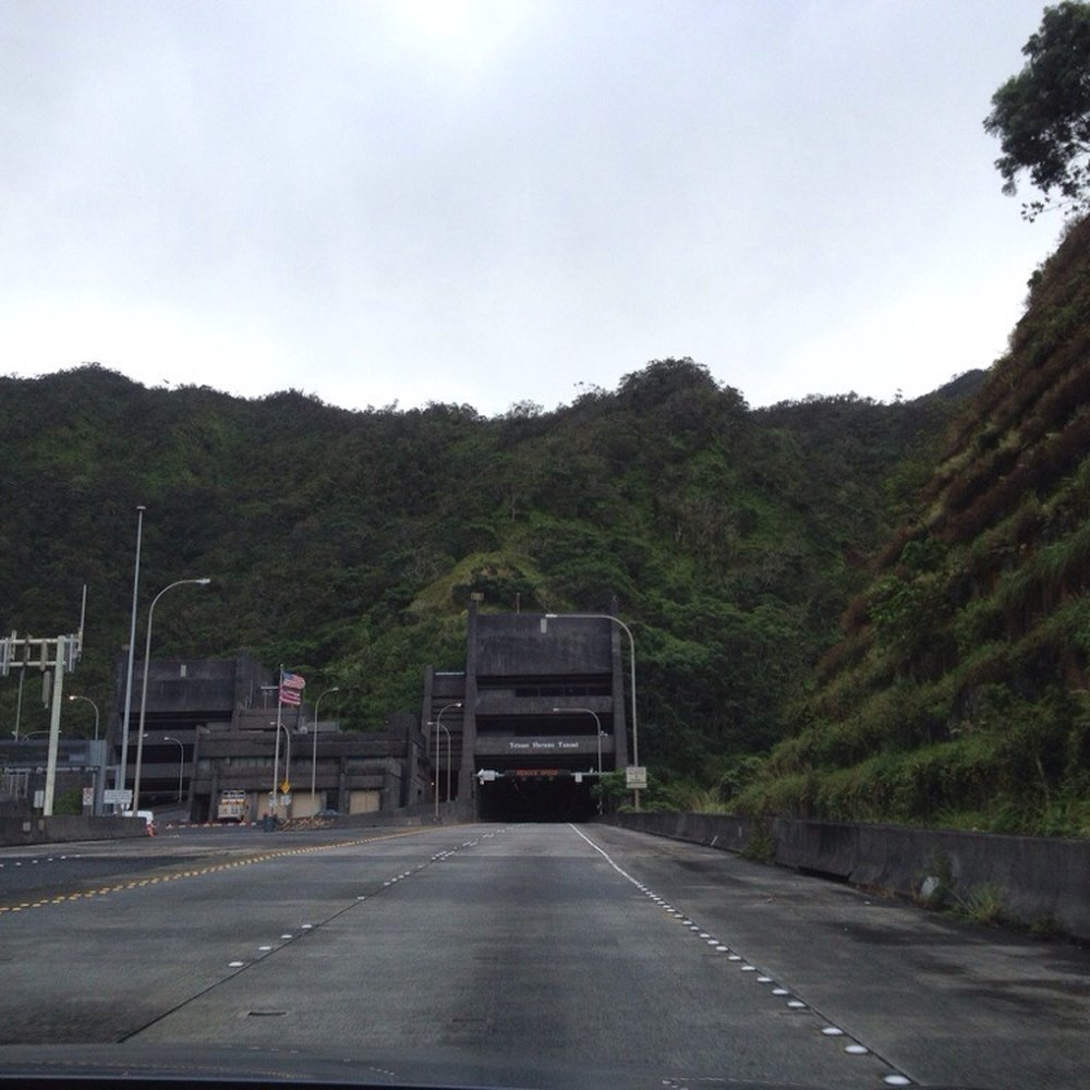 Interstate H-3: John A. Burns Freeway - Approaching the Hirano Tunnel....Windward bound - Landmarks & Historical Buildings Near Me Interstate H-3: John A. Burns Freeway - Approaching the Hirano Tunnel....Windward bound - Landmarks & Historical Buildings Near Me