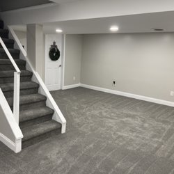 Eaton Home Improvements - New carpet, hand rail, and drywall