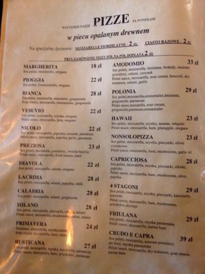 Menu photo 3 A Modo Mio Warsaw, MZ