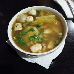 At Home Thai Cuisine - Tom yum soup