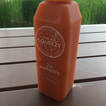 The Big Squeezy - 24 karrots - carrots, pear, apple and lemon - Juice Bars & Smoothies Near Me - Baton Rouge, Louisiana