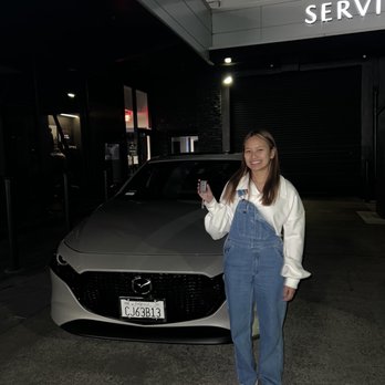 Putnam Mazda - me and my new car! - Car Dealers Near Me - Burlingame, California