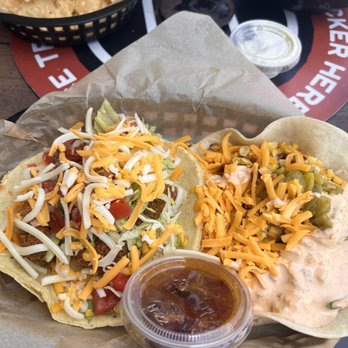 Torchy's Tacos - Fried Avocado on the left...Tipsy Chick on the right - Tex-Mex Near Me - Shreveport, Louisiana Torchy's Tacos - Fried Avocado on the left...Tipsy Chick on the right - Tex-Mex Near Me - Shreveport, Louisiana