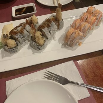 Momiji - Shrimp tempura & happy Santa rolls - Japanese Near Me - Washington, DC, District of Columbia Momiji - Shrimp tempura & happy Santa rolls - Japanese Near Me - Washington, DC, District of Columbia
