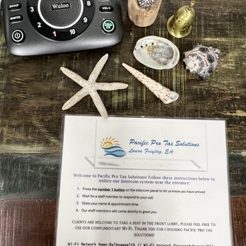 Pacific Pro Tax Solutions - Front desk check in - Tax Services Near Me - Encinitas, California Pacific Pro Tax Solutions - Front desk check in - Tax Services Near Me - Encinitas, California