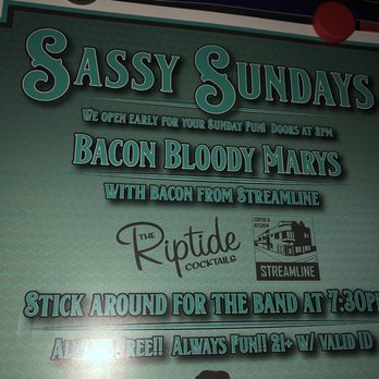 The Riptide - Bacon Bloody Marys and Live Band on Sunday - Pubs Near Me - San Francisco, California