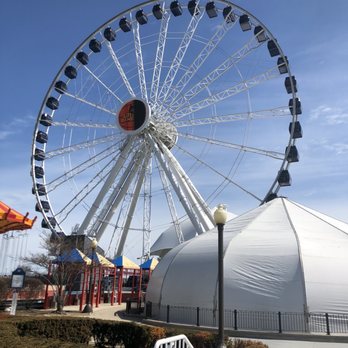 Navy Pier's Centennial Wheel - Amusement Parks Near Me - Chicago, Illinois Navy Pier's Centennial Wheel - Amusement Parks Near Me - Chicago, Illinois