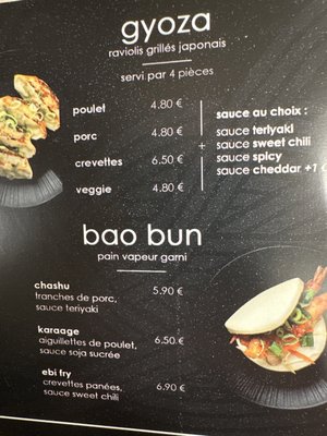 Menu photo 4 ramenshop Paris, Menu photo 4 ramenshop Paris,