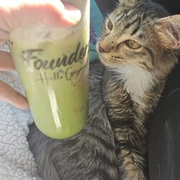 Pepe's_friendz love Founder's!!! Rocco hooked us up with a yummy Peach Cobbler Matcha! Hercules approved! Thank you again Rocco! Pepe's_friendz love Founder's!!! Rocco hooked us up with a yummy Peach Cobbler Matcha! Hercules approved! Thank you again Rocco!