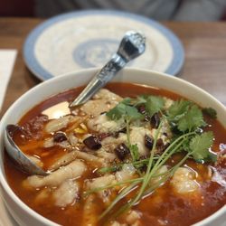 JW China Wok - Boiled fish fillets in chili oil sauce