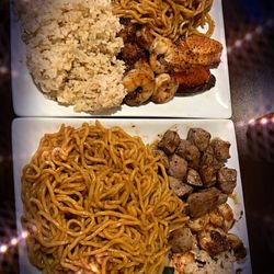 AKO Sushi And Seafood - Shrimp and steak combo