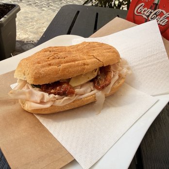 Erba di Grano - Turkey, mozzarella, sun-dried tomato - Sandwiches Near Me - Rome, RM