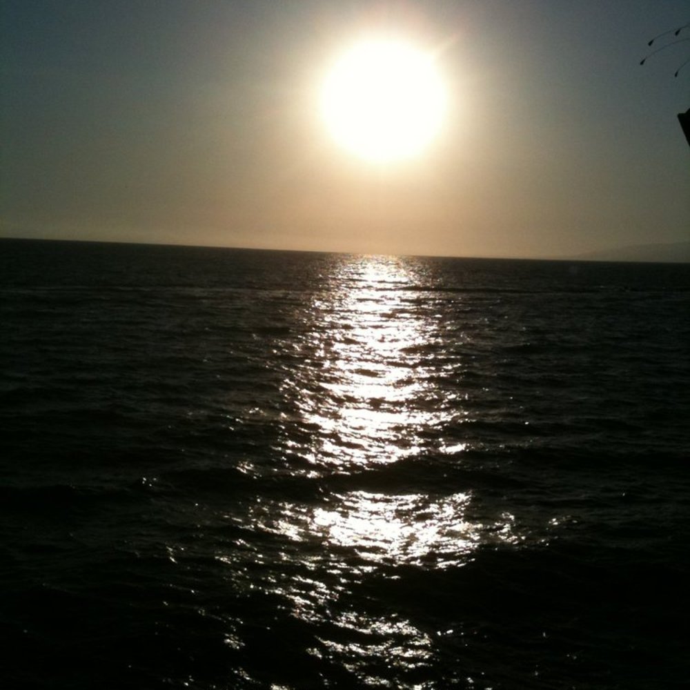 Maria Sol - Sun setting off of the pier by the restaurant - Mexican Near Me - Santa Monica, California