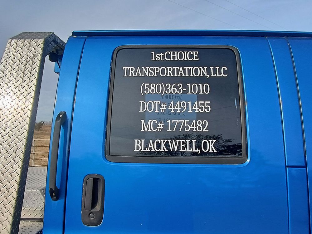 1ST CHOICE TRANSPORTATION - Updated January 2026 - Request a Quote ...