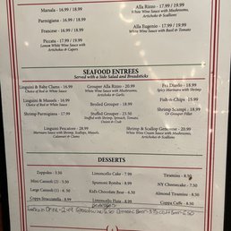 Menu as of 9-15-2022 Menu as of 9-15-2022