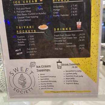 Sweet Society - Menu - Desserts Near Me - Baton Rouge, Louisiana Sweet Society - Menu - Desserts Near Me - Baton Rouge, Louisiana