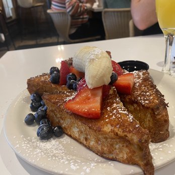 Briarpatch Restaurant - Raspberry and Brie Stuffed Brioche French Toast - American Near Me - Winter Park, Florida