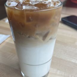 Caramel ice coffee