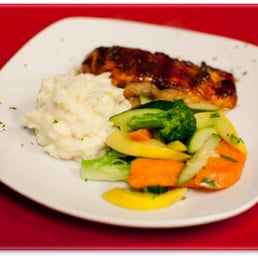 Chipotle Maple Glazed Salmon