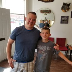 Dick's Barber Shop - Father and son haircuts!