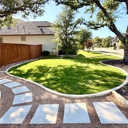 OSR Exteriors - Installed Zeon Zoysia at this home in Georgetown