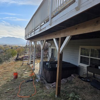 Occ Deck Repair - Large beam replacement - Decks & Railing Near Me Occ Deck Repair - Large beam replacement - Decks & Railing Near Me