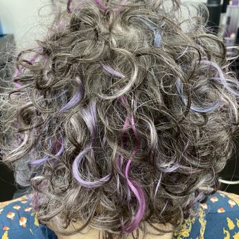 OPC Salon - Back of hair with really fun highlights. Mouse no more! - Hair Salons Near Me - Brooklyn, New York