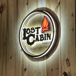 Lost Cabin Beer - Logo