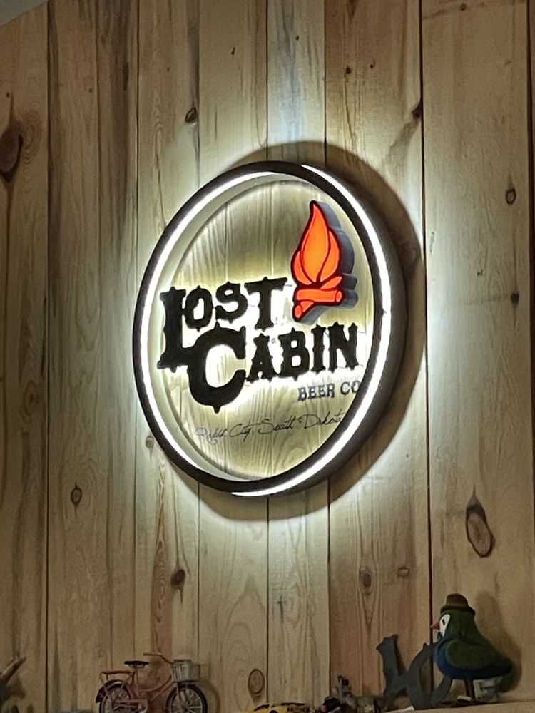 Lost Cabin Beer Logo