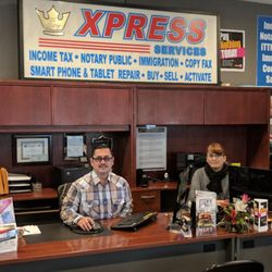 El Rey Express - Danny and Gaby, ready to assist you with your Income Tax filling the season.