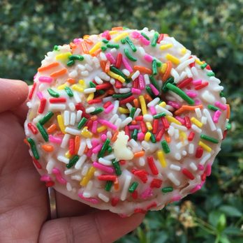 Marie's Donuts - Can't go wrong with rainbow sprinkles - Donuts Near Me - Sacramento, California Marie's Donuts - Can't go wrong with rainbow sprinkles - Donuts Near Me - Sacramento, California