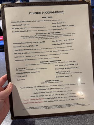 Menu photo 1 Putter Room Bar and Restaurant Seaside, OR Menu photo 1 Putter Room Bar and Restaurant Seaside, OR