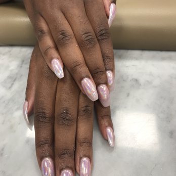 Tip Top Nails - Chrome nails. By Andy - Nail Salons Near Me - Saint Louis, Missouri