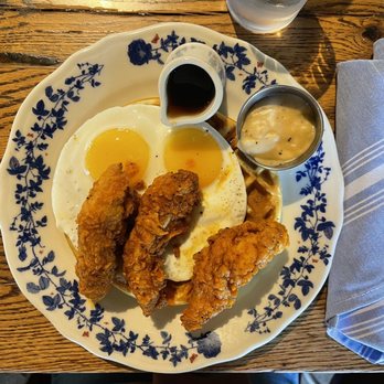 Ida Claire - Chicken and Waffles (Nashville Hot Chicken style) - Southern Near Me - Addison, Texas