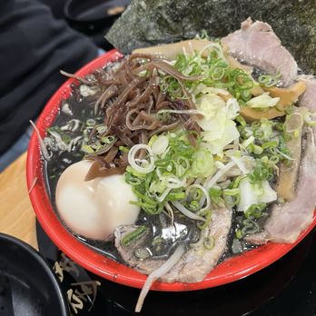 Hakata Ikkousha Ramen - Our ramen (black) - Ramen Near Me - Costa Mesa, California