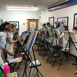 LA Watercolor Classes - Painting Parties at the Studio