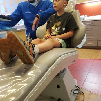 Blooming Smiles - My son getting a progress check on his braces! - Orthodontists Near Me - Northridge, California