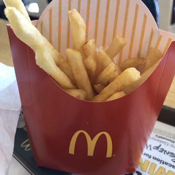 McDonald's - No wonder they have such a low yelp review score. They barely 1/2 fill the medium fry. - Fast Food Near Me - Harrison, Ohio McDonald's - No wonder they have such a low yelp review score. They barely 1/2 fill the medium fry. - Fast Food Near Me - Harrison, Ohio