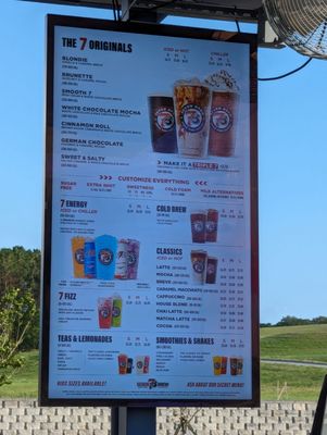 Menu photo 2 7 Brew Coffee Clermont, FL