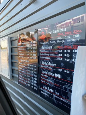Menu photo 5 Apollo’s Coffee Bulverde, TX