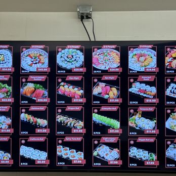 Sushi in the Box - Menu September 2024 - Sushi Bars Near Me - Arcadia, California