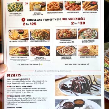 Applebee's Grill + Bar - Menu - Sports Bars Near Me - Menifee, California Applebee's Grill + Bar - Menu - Sports Bars Near Me - Menifee, California
